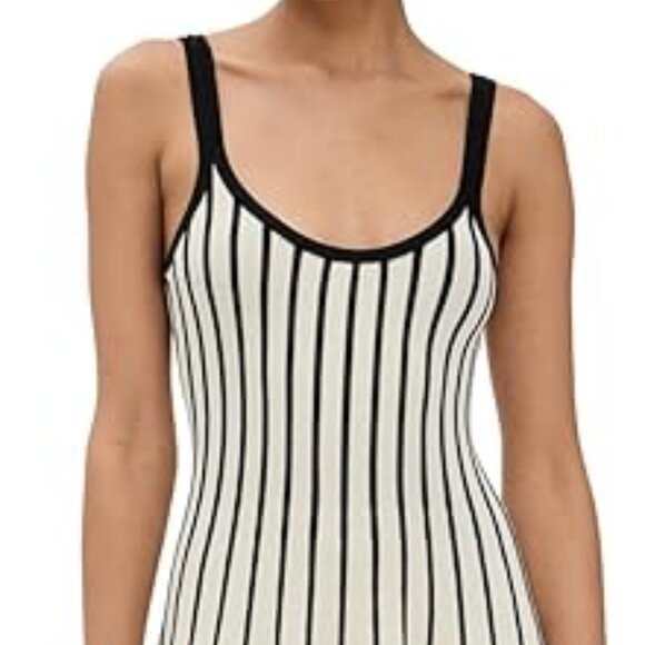 ASTR The Label Women's Irecia Striped Sweater Dress - Black/White - Size SMALL - Picture 6 of 7